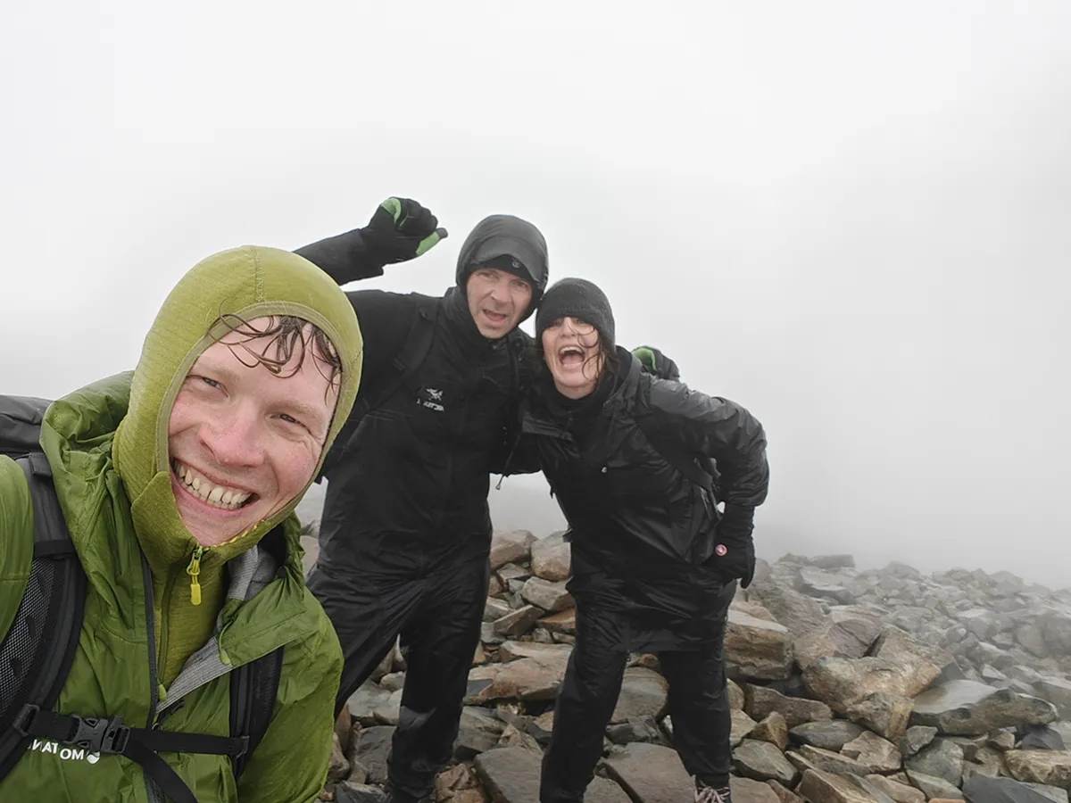 Kate climbing Scafell Pike - Climb Scafell Pike