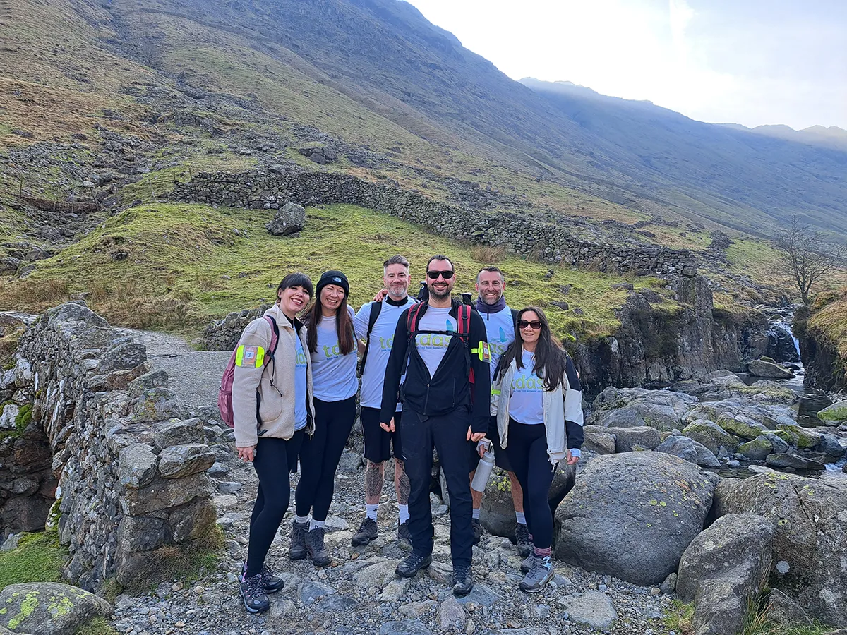 Samantha climbing Scafell Pike - Climb Scafell Pike